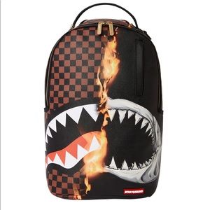 SPRAYGROUND NWT - still in plastic!   Sharks in Paris.  Unstoppable backpack